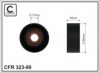 CAFFARO 323-99 Tensioner Pulley, v-ribbed belt